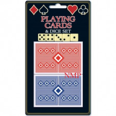 2 PACK PLAYING CARDS & DICE