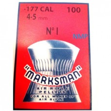 Marksman Round Head .177 calibre Air Gun Pellets 8.05 grains Box of 100